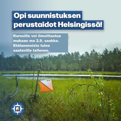 Suunnistuksen peruskurssi (syksy 2024) (päivitetty 26.8.)