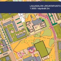 Sprinttiharjoitus Laajasalon liikuntapuisto