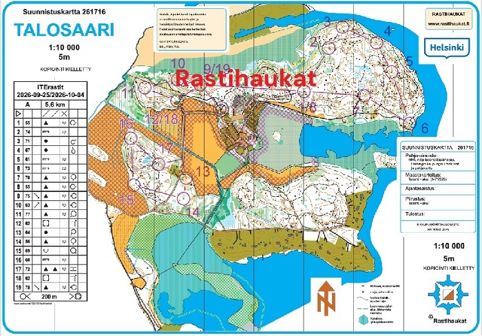 Iterastit Talosaari 25.9. - 4.10.2026